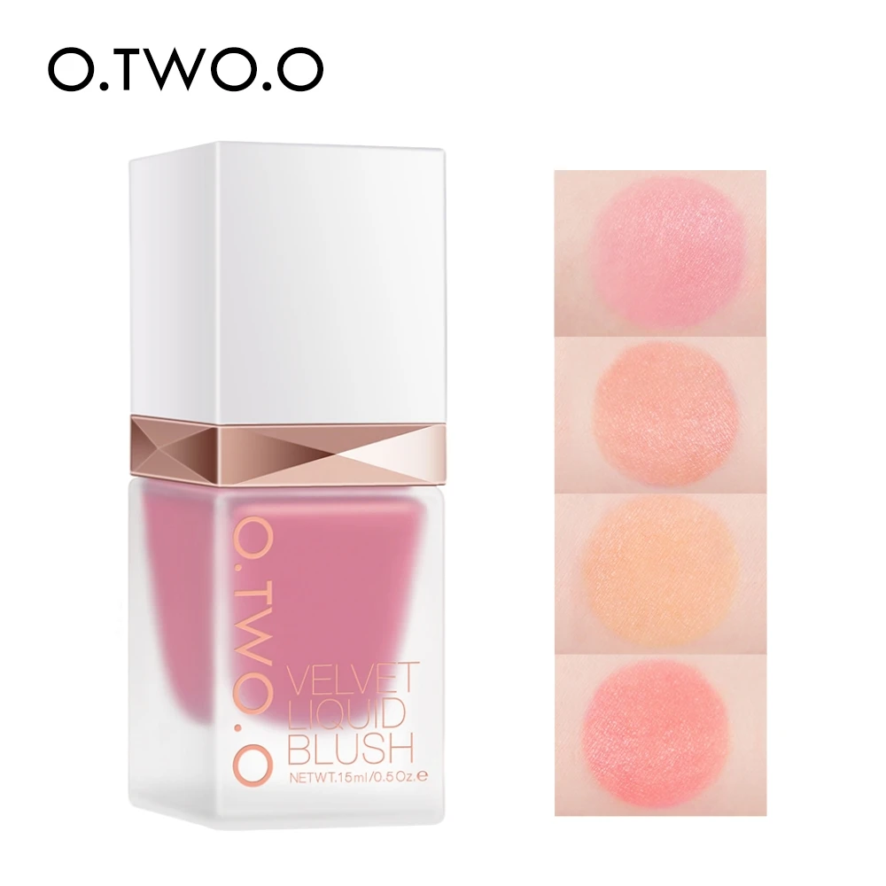 Beauty Flower Makeup - O.TWO.O Sıvı Allık 4 Renk Gül