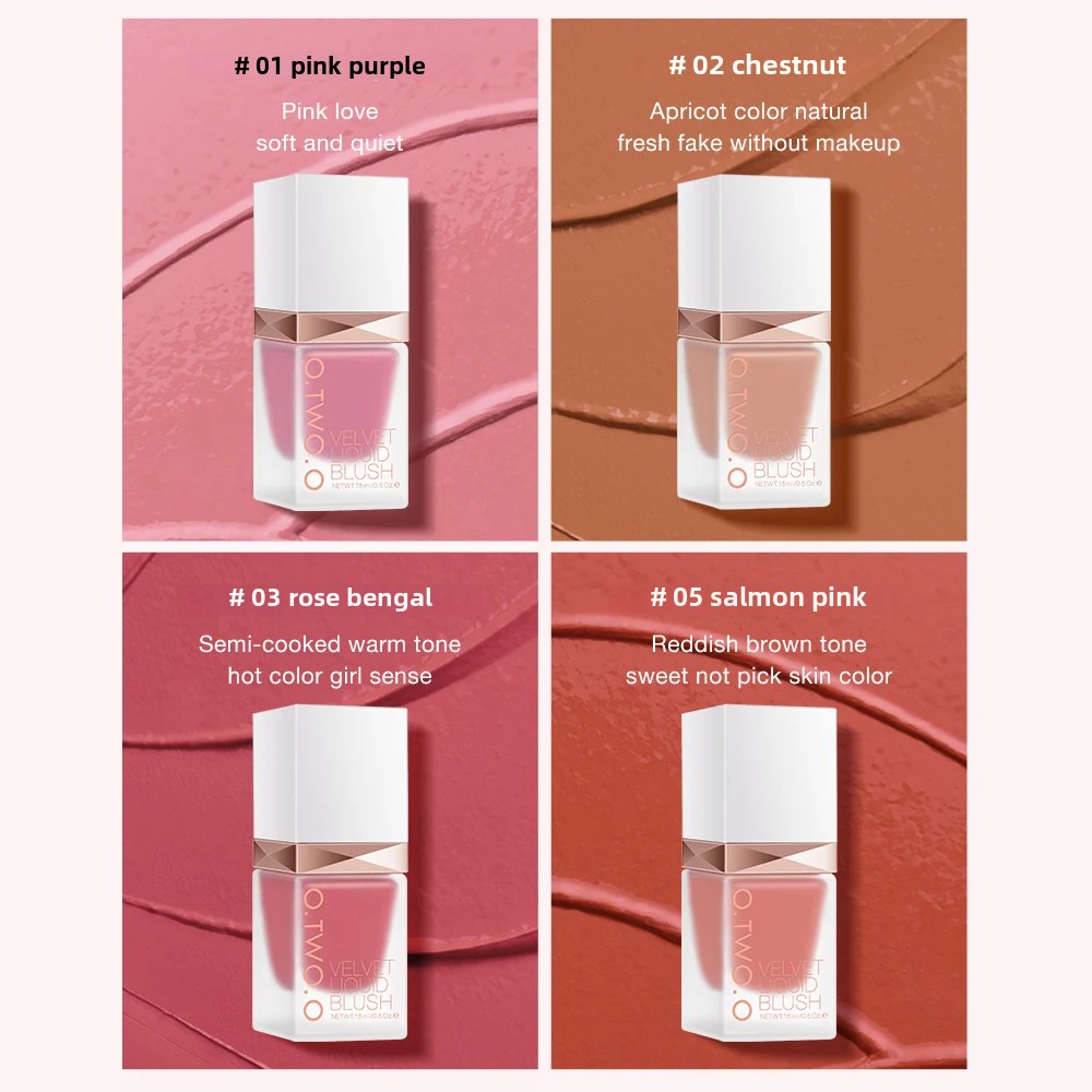 O.TWO.O Sıvı Allık 4 Renk Gül  - Beauty Flower Makeup incelemesi ve fiyatı