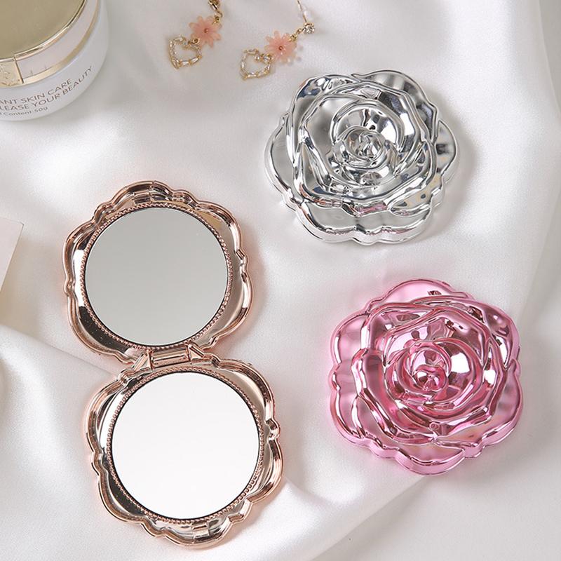 Taşınabilir Mini Ayna Retro Gü - Beauty Flower Makeup incelemesi ve fiyatı
