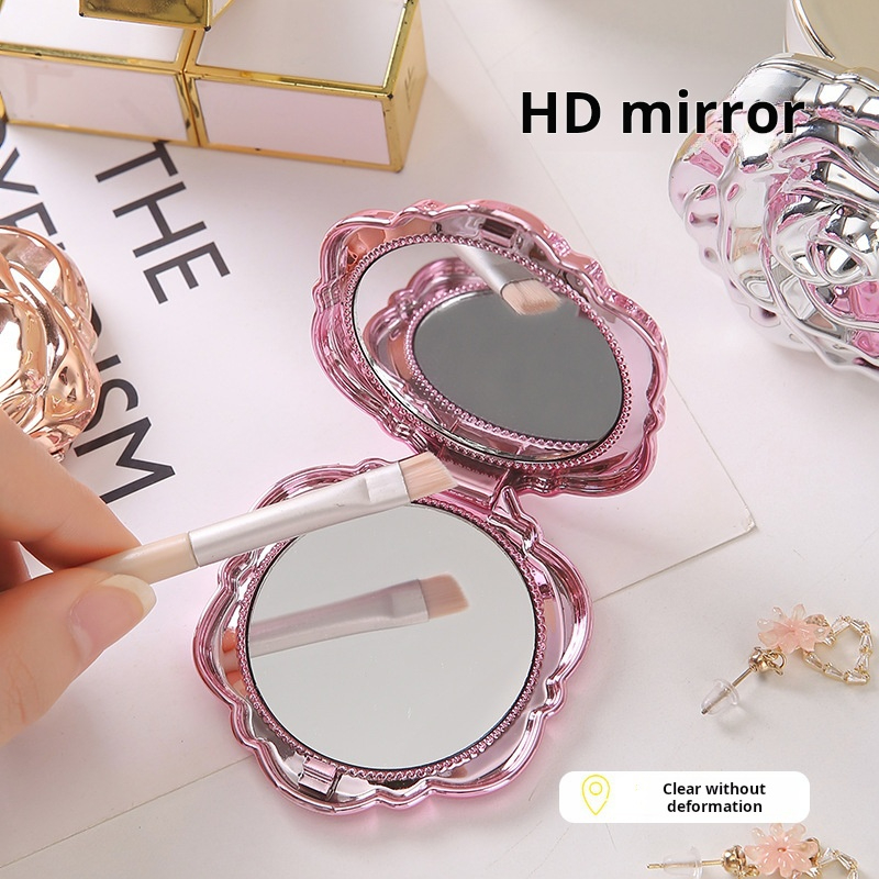 1 adet taşınabilir Mini ayna R - Beauty Flower Makeup incelemesi ve fiyatı
