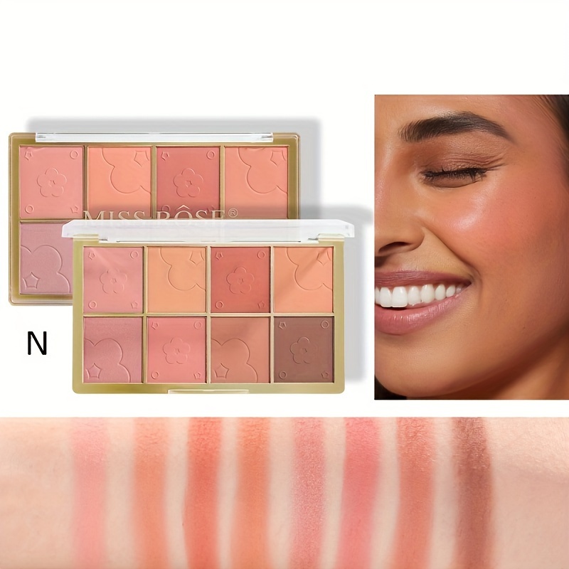 8 Renkli Mat Allık Paleti Taşı - Beauty Flower Makeup incelemesi ve fiyatı